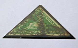 Antique Cape Of Good Hope One Shilling 1/ - Triangle Stamp Sg8a