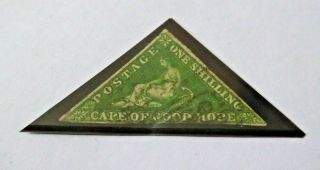 Antique Cape Of Good Hope One Shilling 1/ - Triangle Stamp Sg8