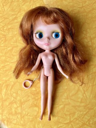 1972 Vintage Kenner Blythe Doll Rare Wispy Banged Redhead - 2