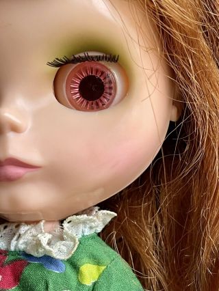 1972 Vintage Kenner Blythe Doll Rare Wispy Banged Redhead - 6