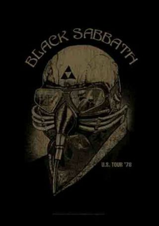 Black Sabbath - Us Tour 78 - Fabric Poster - 30 X 40 Wall Hanging Hfl1164