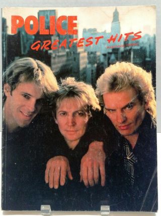 The Police Greatest Hits Sheet Music 1984 Complete T27