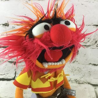 Disney Store Exclusive Muppets Most Wanted Animal Plush Band Drummer Stuffed Toy 2