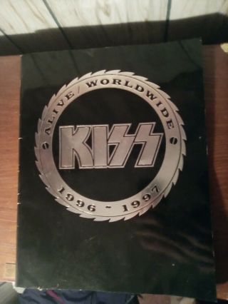 Kiss Alive Worldwide 1996/1997 - World Tour - Souvenir Concert Program Guide Book