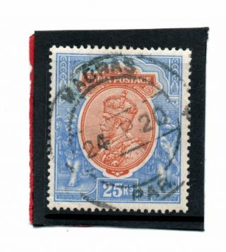 India Gv 1911 - 23 25r Orange & Blue Sg 191