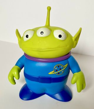Toy Story Glow In The Dark Alien 6 Inch - Thinkway Toys - Disney Pixar - Vinyl Toy
