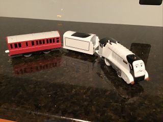 Thomas & Friends Trackmaster Spencer With Duke & Duchess Private Coach Motorized