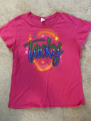 Weird Al Yankovic “tacky” The Dye T - Shirt Size Ladies Large