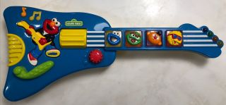 Tyco Sesame Street Elmo Rock And Roll Guitar Musical Toy 1998 Vintage Whammy