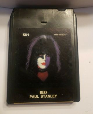 Kiss Solo Paul Stanley 8 Track Tape Aucoin Casablanca 1978 Display