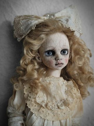 Bjd Dim Artist Doll By Kimberly Angel 17 " Ooak