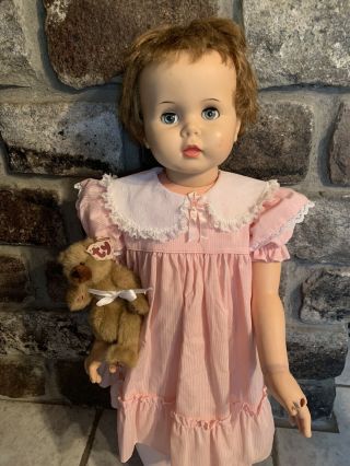 Vintage Ideal Penny Playpal Doll 32” 1959 Play Pal Tlc
