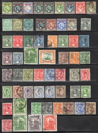 Zanzibar Old Time - Selection Many Better 98 Stamps