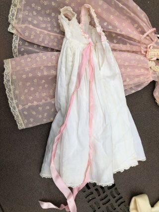 Tagged Nightgown & Robe For Madame Alexander Cissy Doll 1956,  Jane Miller Nr