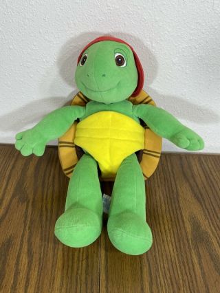 Eden Franklin Turtle 14 " Plush Animal Toy With Hat