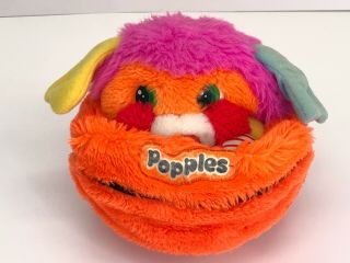 Vintage 1986 Mattel Those Characters Basketball Dunker Sports Popples Plush Toy