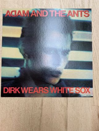 Adam And The Ants 1983 Dirk Wears White Sox Promo 12x12 Cover Flat Poster