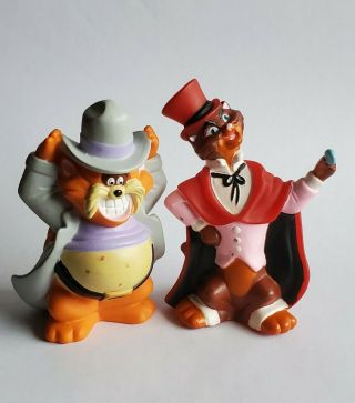 An American Tail Fievel Goes West Cat R Waul & Tiger Figures 1991 Tyco Vintage