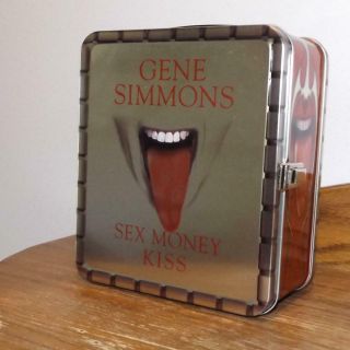 Gene Simmons Limited Edition Sex Money Kiss Tin Lunchbox