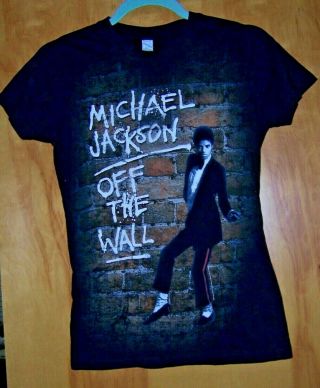 Michael Jackson Off The Wall T - Shirt Ladies M