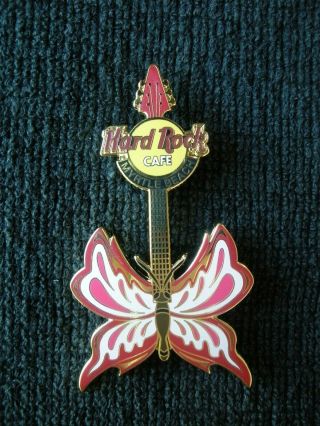 Hard Rock Cafe Myrtle Beach Butterfly Guitar Pin Tattoo Series 2004