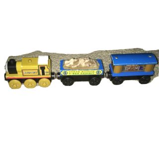 Thomas And Friends Wooden Railway (stepney With Museum Cars)