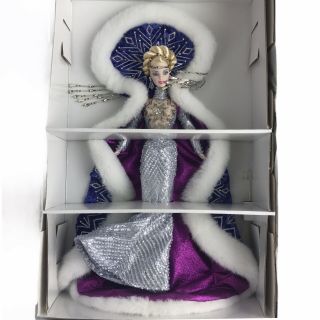 2001 Bob Mackie Fantasy Goddess Of The Arctic Barbie Collector Doll Mattel