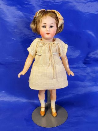 Antique German Doll S&h Simon & Halbig 1078 8 " Tall Bisque Head Comp.  Body