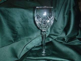 8 " Waterford Crystal Lucerne Pattern Wine Goblet Glass Acid Etch Mark