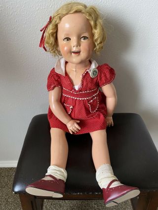 Shirley Temple Doll,  28 In,  1930 