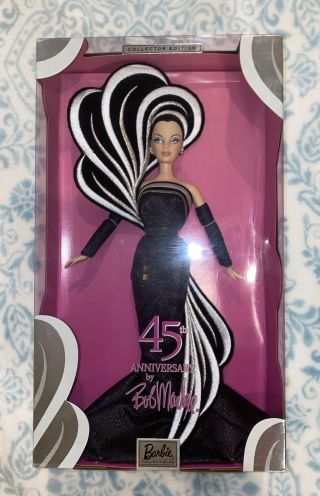 Bob Mackie 45th Anniversary Barbie Doll G3105 (nib/nrfb)