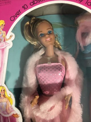 Vintage 1981 Pink & Pretty Barbie 3554 Superstar Era Mattel NRFB 2