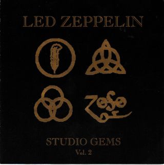 Led Zeppelin.  Studio Gems Vol.  2.  Kobra 1cd Trades.