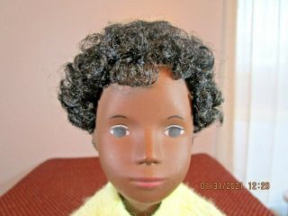 Vintage “sasha,  ” Caleb,  16” Black Male Doll,  309,  England Made