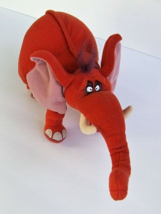 Mattel Arcotoys Tarzan Tantor The Elephant Poseable Trunk 12 " Plush Animal Toy