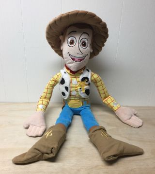 Toy Story Woody Disney Doll Large 26 " Sheriff Cowboy Plush Stuffed Woody
