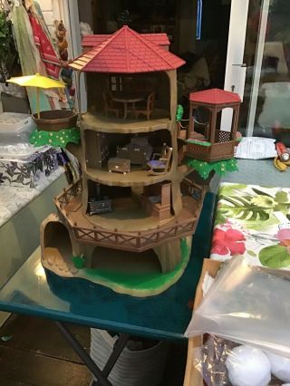 Sylvanian Families Hollow Oak Tree House and Accessories 3