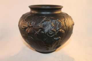 Black Amethyst Poppy Vase Tiffin