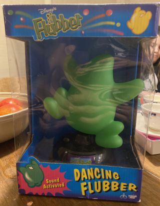 Disney Flubber Movie Dancing Flubber Sound Activated Thinkway 63536 1997 W/ Box