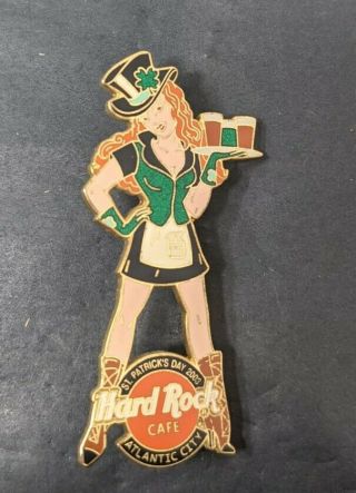 Hard Rock Cafe Pin Atlantic City 2003 St Patrick 
