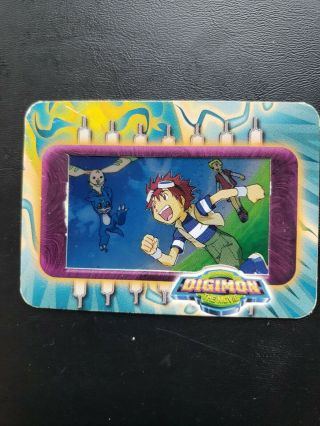 Digimon The Movie Taco Bell Cel Slide Card 2000 3