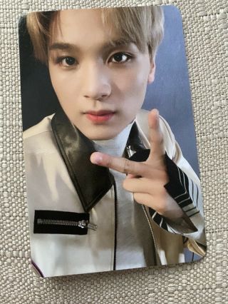 Haechan Nct 127 Photo Card Ace Fan Club Welcome Kit Official
