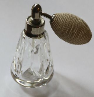 Waterford Crystal Perfume Atomizer Bottle Bulb