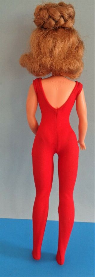 VINTAGE 1950 ' S IDEAL POS ' N TAMMY BS - 12 1 IN RED OUTFIT 3