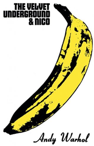 The Velvet Underground & Nico Banana 23.  5 " X 33 " Andy Warhol Large Music Poster