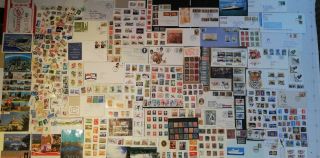 Kiloware Of Stamps,  Covers,  Minisheets,  World,  Gb,  Europe,  Usa,  Chile,  Trains,  Australia