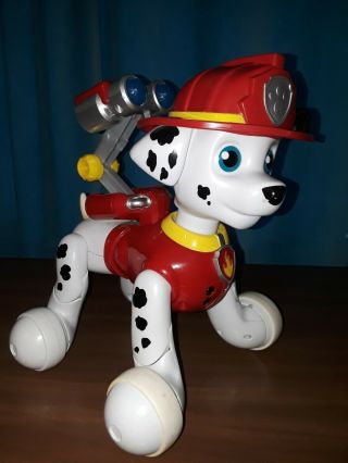 Paw Patrol Marshall Zoomer Interactive W/ Sounds & Phrases In English & Spanish