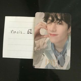 Got7 Dye C Ver.  Mark Official Photocard,  With Tracking,  U.  S.  Seller