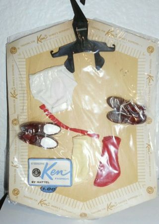 Vintage 1962 - 1963 Mattel Barbie Ken Doll’s Accessories Pak -