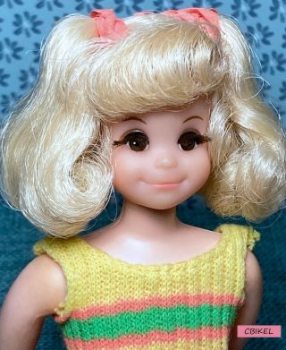 Vintage Mattel Living Fluff Doll,  All With Oss,  (1971 - 1972)